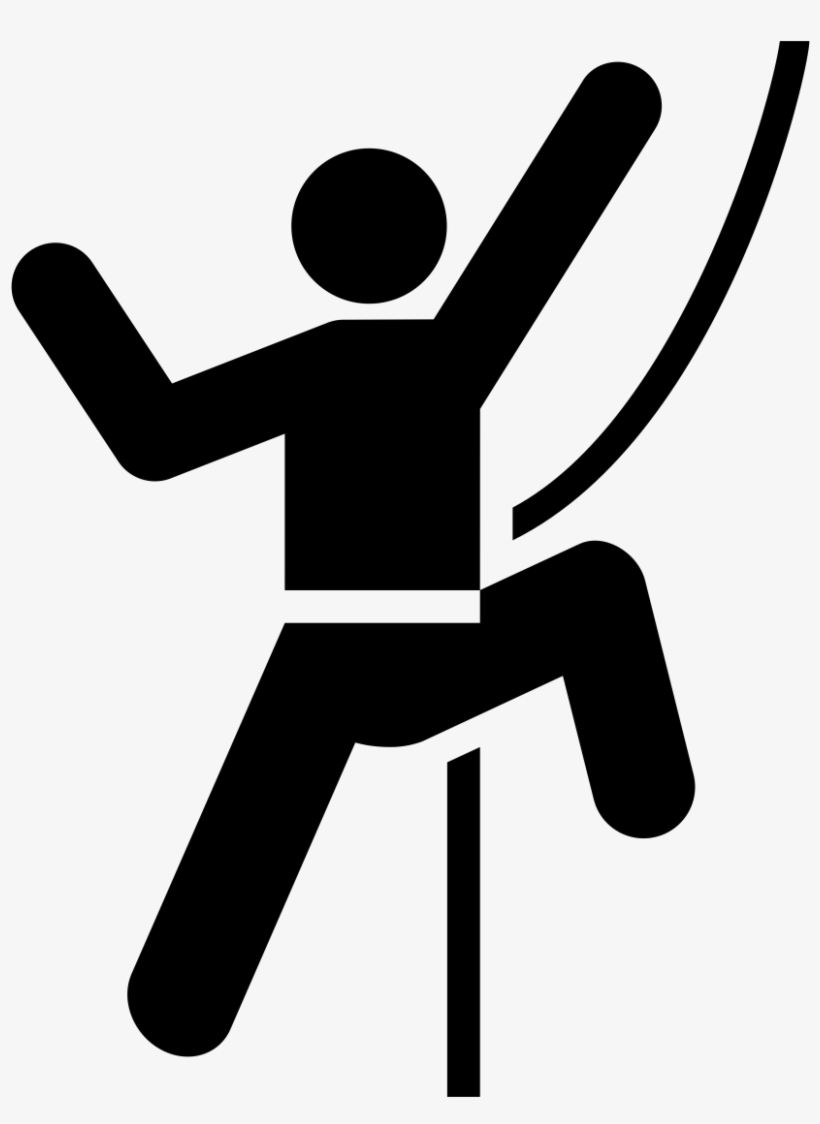 Climbing Sign - Climbing Make It Journal, transparent png #4993381