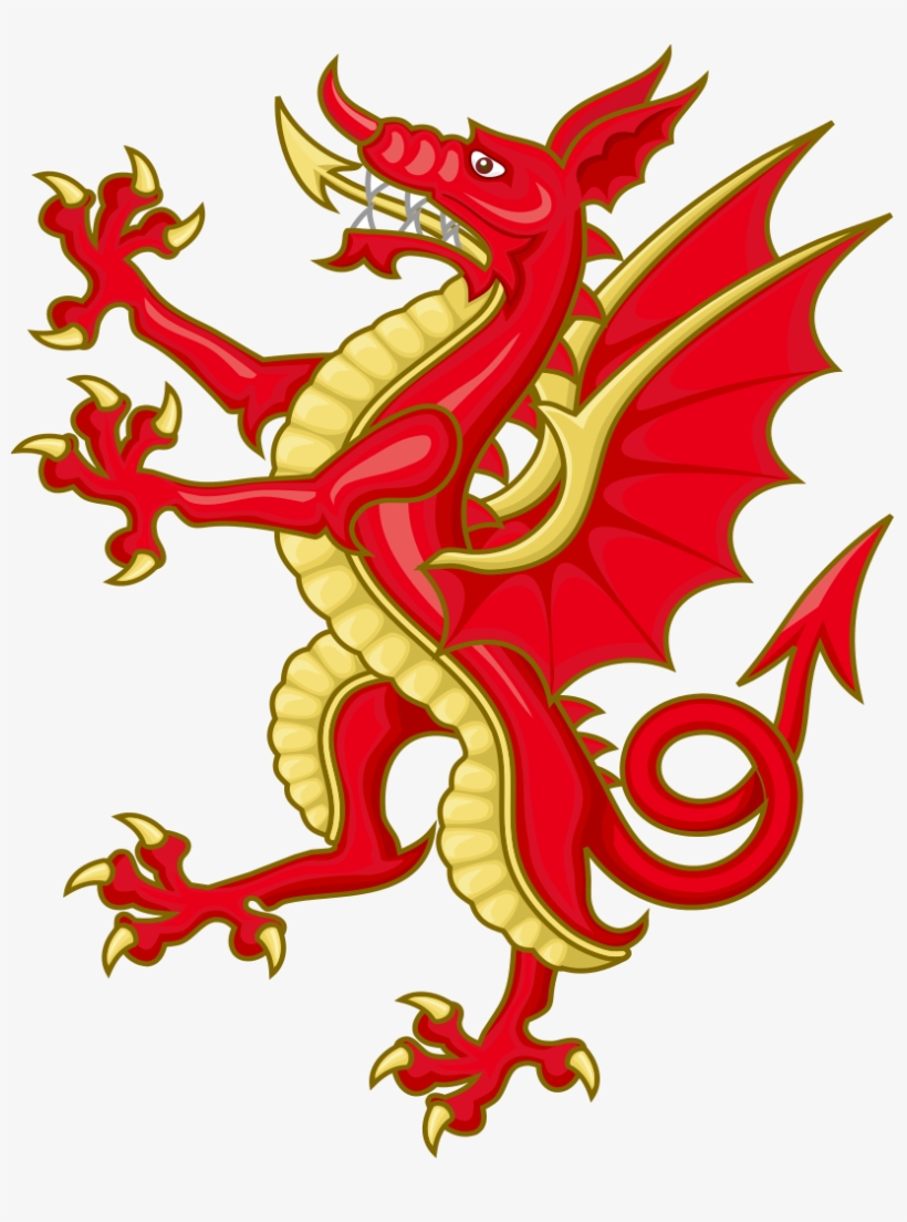 Tudor Dragon Badge - Tudor Dragon, transparent png #4993811