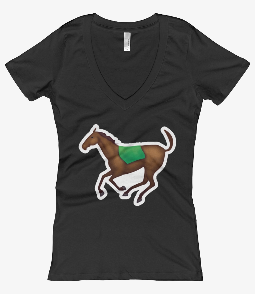 Women's Emoji V Neck - Spine T Shirt, transparent png #4994032