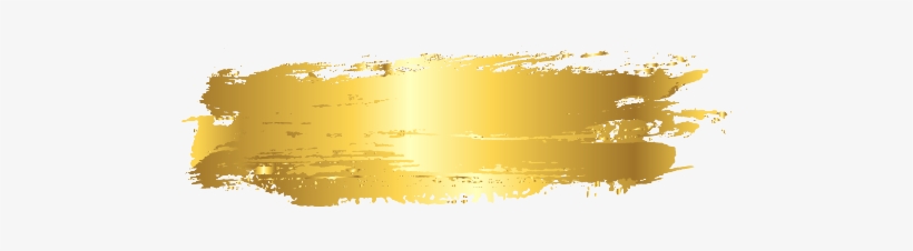 Brushstroke Stroke Strokes Goldenstroke Paint Foil - Png Gold Paint Brush Stroke, transparent png #4994037