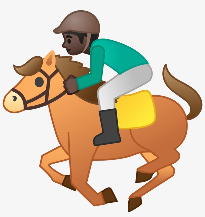 Open - Horse Emoji, transparent png #4994112