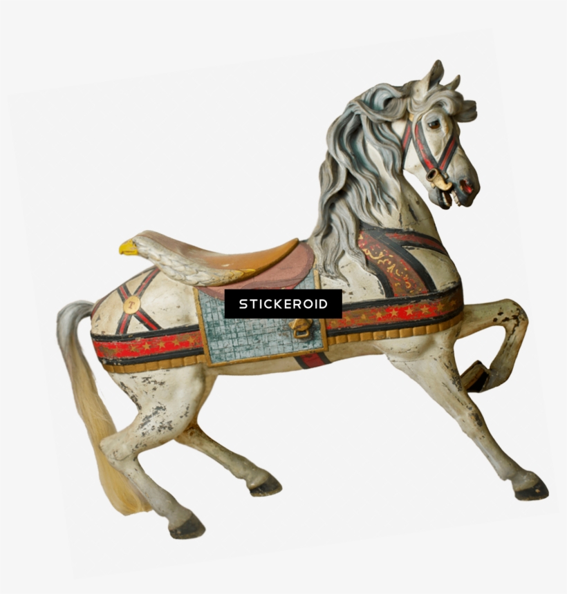 Antique Carousel Horse - Carousel Horse Png, transparent png #4994192