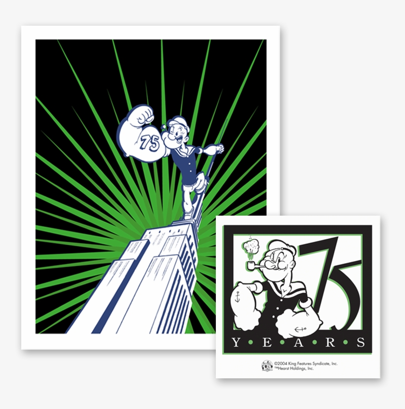 Popeye Takes Over A Nyc Icon - Popeye The Sailor Man Classic Cartoon Popeye Blowing, transparent png #4994932