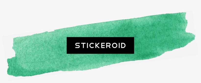 Large Green Brush Stroke - Bible, transparent png #4995394