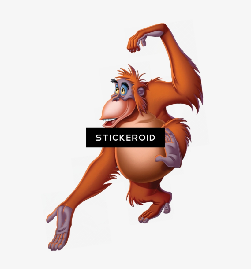 The Jungle Book Disney - King Louie Jungle Book Png, transparent png #4995677