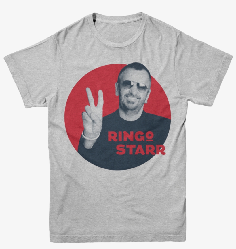 Ringo Starr Circle Of Peace - Hermione And Belle Shirt, transparent png #4995737