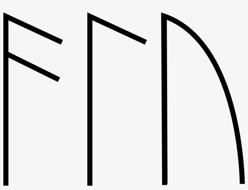Norse Rune For Bear, transparent png #4995836