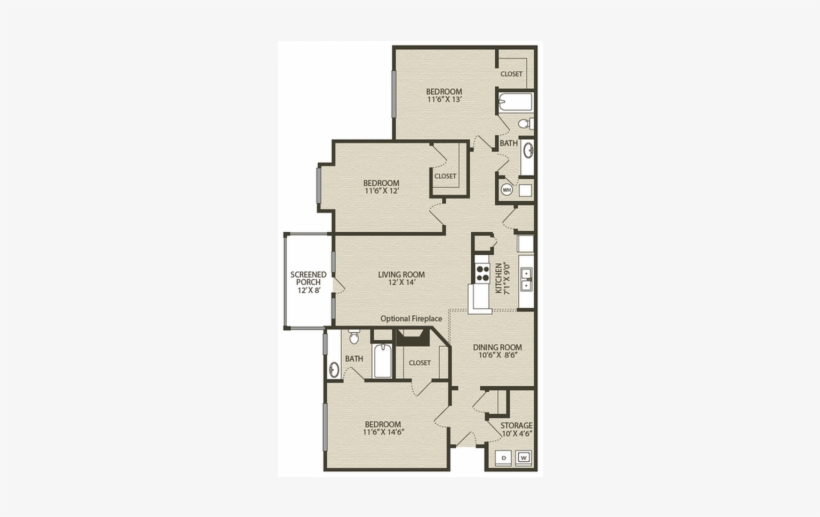 Redcliffe - - Floor Plan, transparent png #4996099