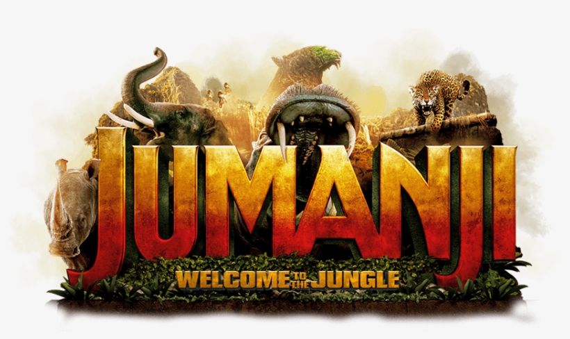 Photo Gallery - Jumanji Welcome To The Jungle Title, transparent png #4996222