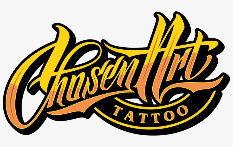 Chosen Art Tattoo Logo - Logos Tattoo Shops, transparent png #4996273