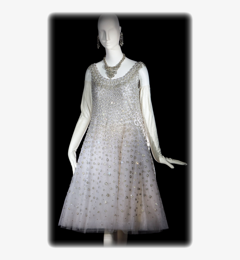 Yves Saint Laurent, Long Evening Ensemble, Haute Couture - Yves Saint Laurent Trapeze Line Dior 1958, transparent png #4996404