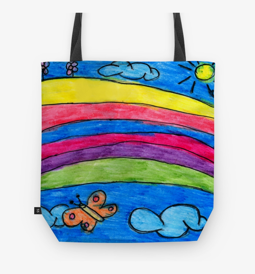 Bolsa Arco-íris De Daniela Secona - Drawing, transparent png #4996940