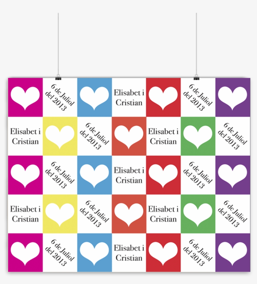 Photocall Arco Iris - Coivaras, transparent png #4996994