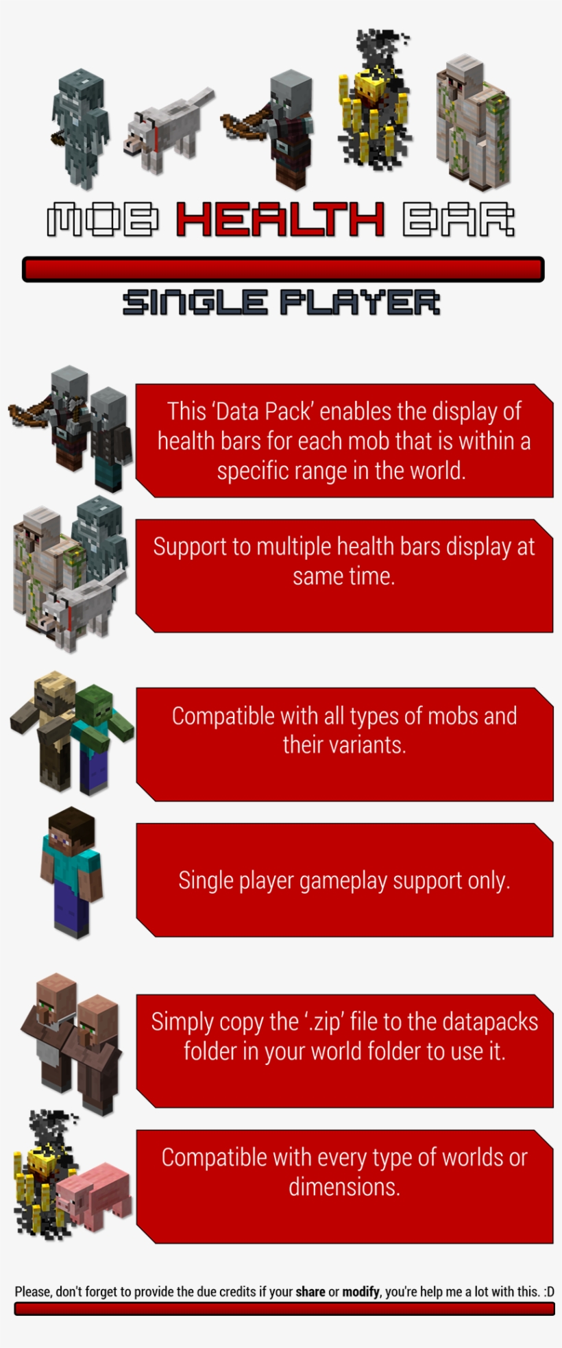 Mob Health Bar - Mob, transparent png #4997099