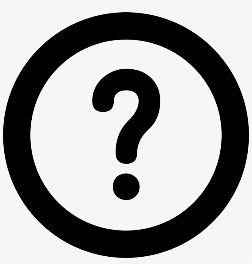 Ask A Question Mark Comments - Transparent Question Mark Icon, transparent png #4997166