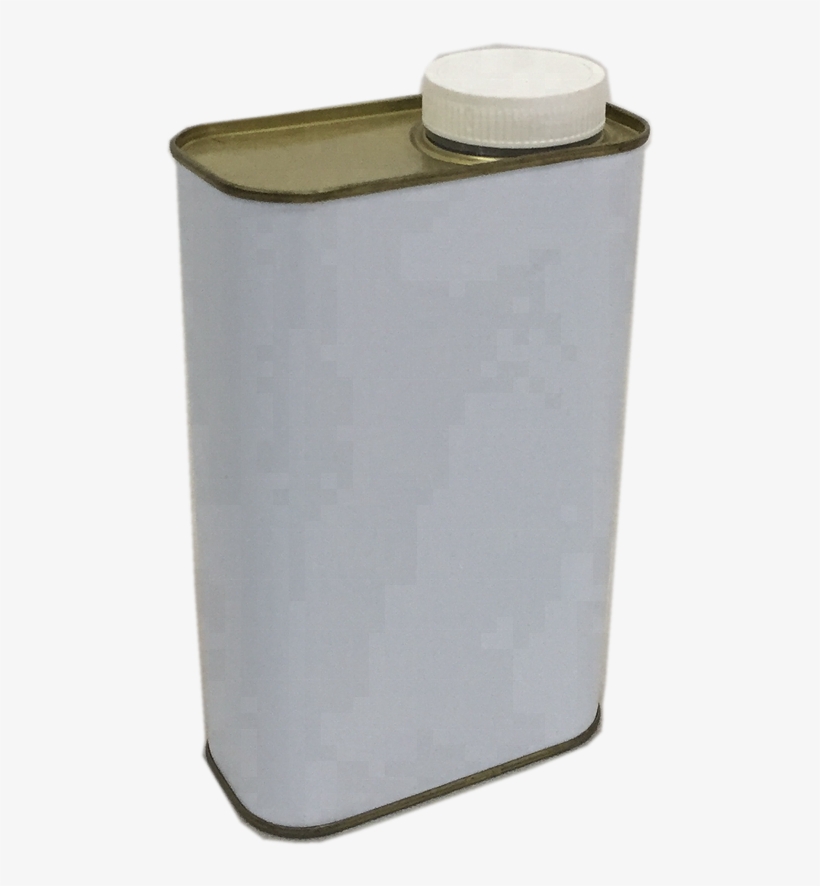 Rectangular Paint Tin Can, Rectangular Paint Tin Can - Flask, transparent png #4997898
