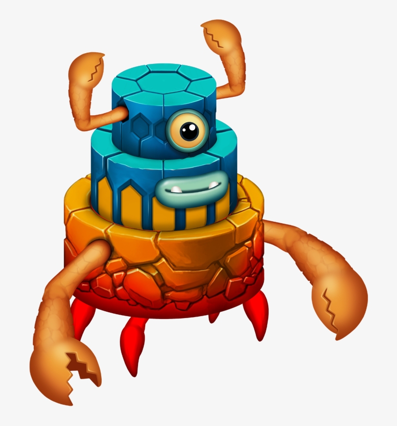 Cef Crabstack Adult - My Singing Monsters Dawn Of Fire Ziggurab, transparent png #4997954