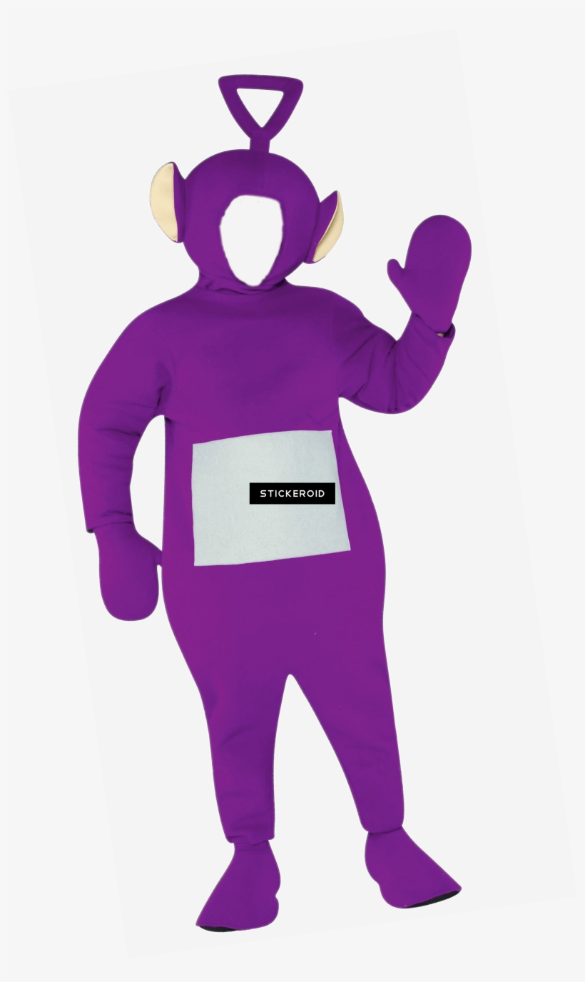 Teletubbies Tinky Winky Costume Adult - Teletubbie Adult Costume Four-pack, transparent png #4998062