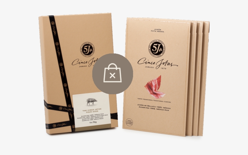 Cinco Jotas 4 Aces - Cinco Jotas Sliced Jamôn (80g), transparent png #4998123