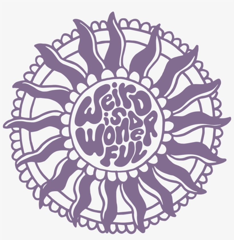 Weird Is Wonderful Purple Sun, transparent png #4998225