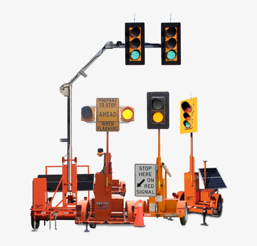 Portable Traffic Lights - Portable Traffic Signals, transparent png #4998278
