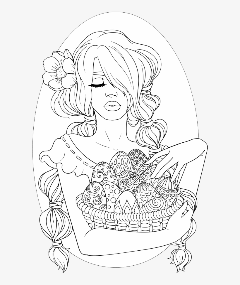 Jpg Library Library Afro Transparent Coloring Page - Coloring Book, transparent png #4998394
