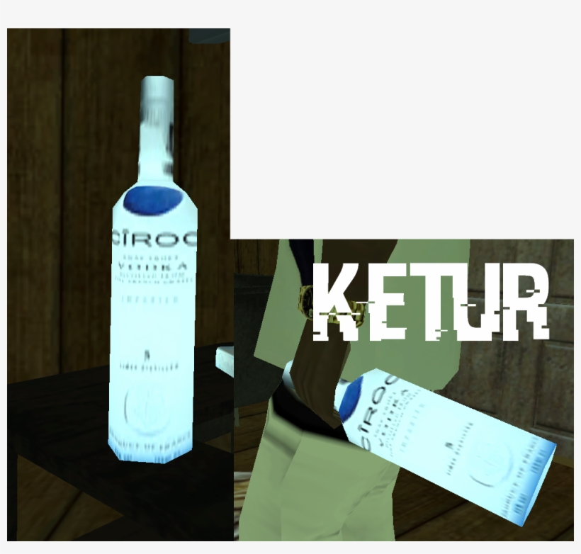 [rel] Ciroc Bottle Ketur - Glass Bottle, transparent png #4998468