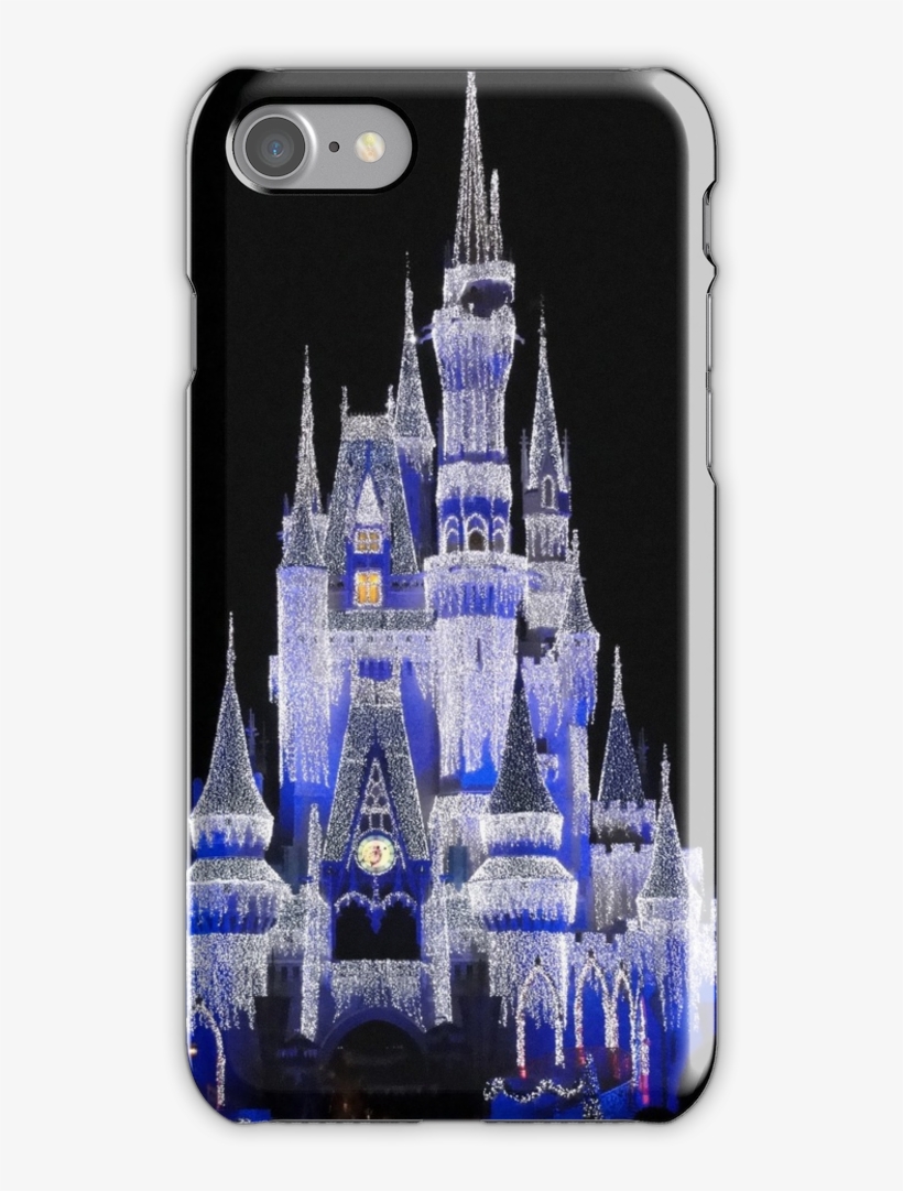 Ice Covered Castle Iphone 7 Snap Case - Cinderella Castle, transparent png #4999142
