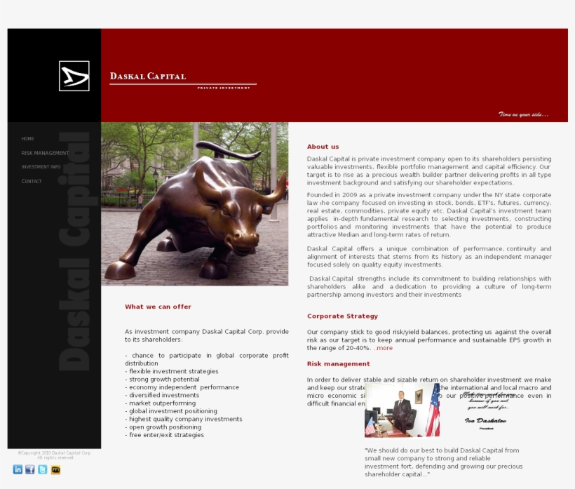 Daskal Capital Competitors, Revenue And Employees - Charging Bull, transparent png #4999450