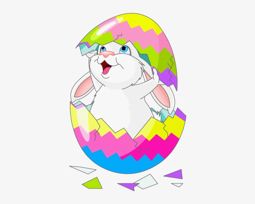 Chick Clipart Easter Bunny - Easter Bunnies And Chicks Clipart, transparent png #50394