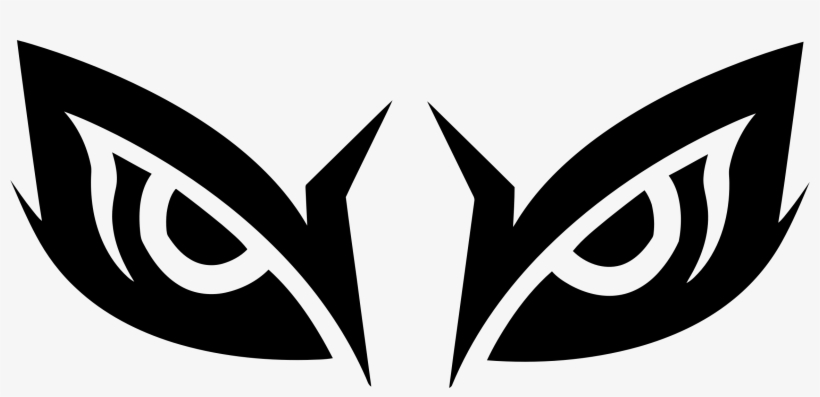 Eyes Silhouette At Getdrawings - Owl Eyes Clipart, transparent png #50416