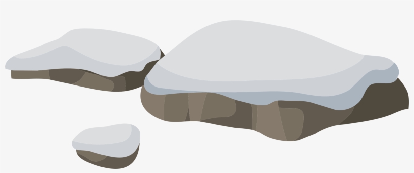 Rock Png - Snowy Rock Clipart, transparent png #50431