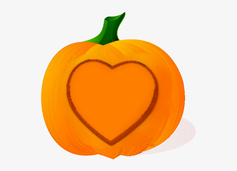 Love Pumpkin - Jack O Lantern Clipart, transparent png #50700