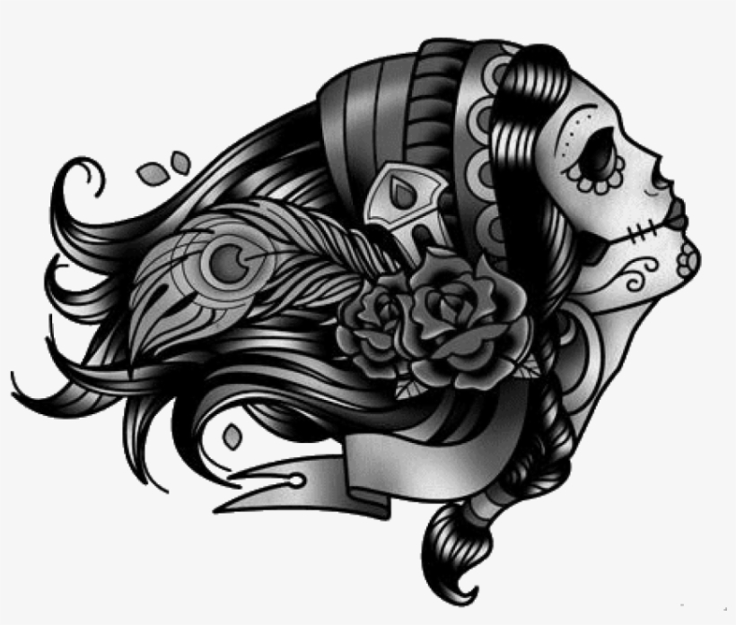 Tattoo Drawing Png - Rose Tattoo Transparent Png, transparent png #50800