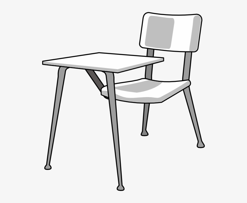 Drawing Of A School Desk Free Transparent Png Download Pngkey