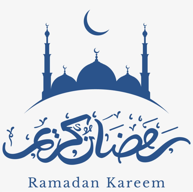 Crescent Vector Eid Mubarak - Eid Mubarak Ramadan Kareem, transparent png #51015