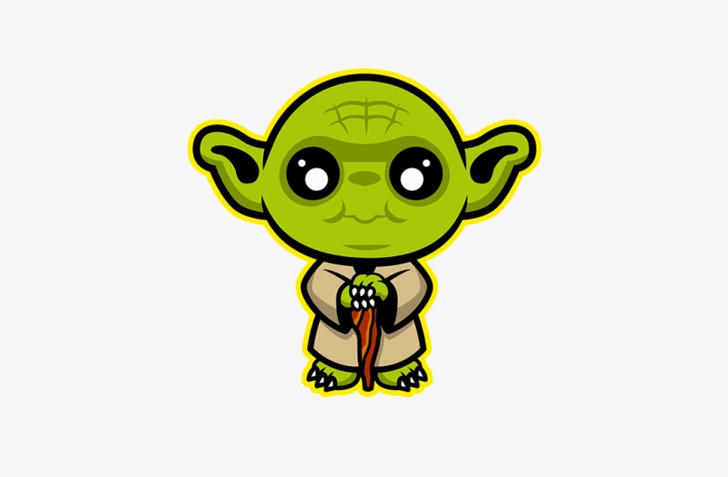 Clipart Library Library Cute Png Transparent Images - Yoda Cute, transparent png #51016