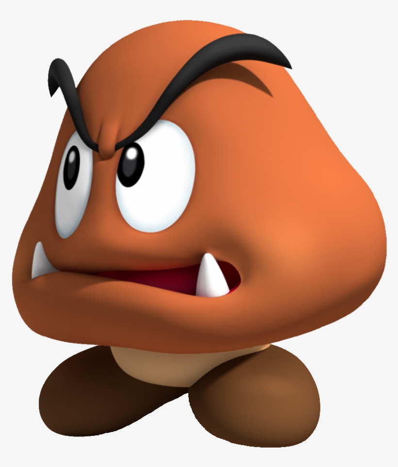 Grand Goomba, Super Mario 3d Land, transparent png #51530