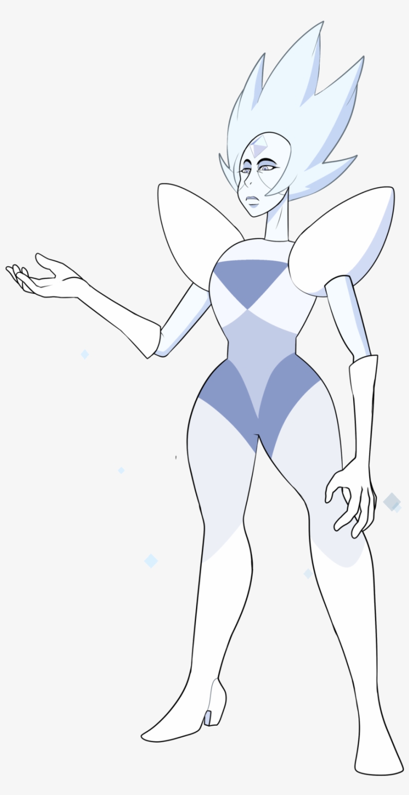 White Diamond - Diamante Preta Steven Universo, transparent png #51617