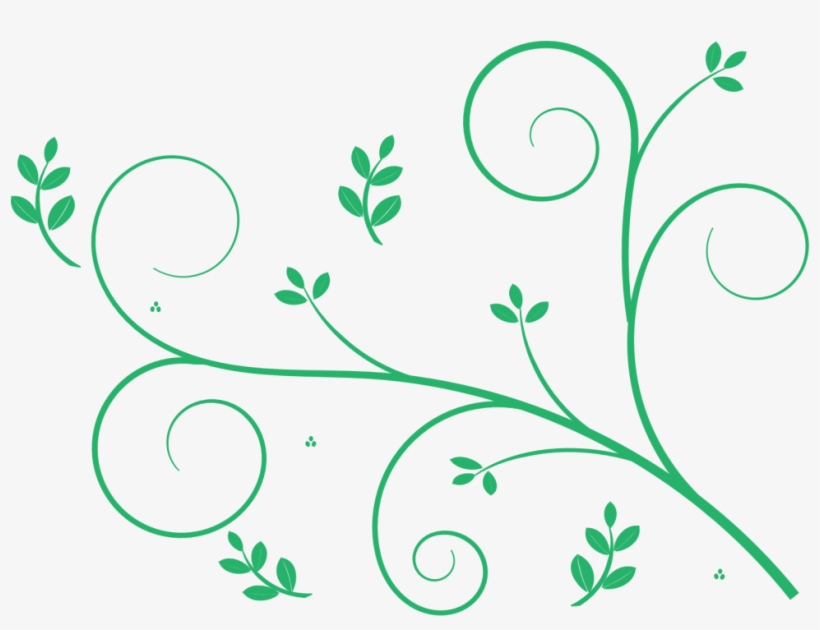 Leaf Swirl Png Transparent Image - Swirl Png, transparent png #51665