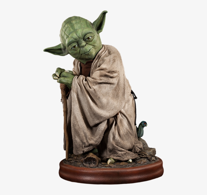 Yoda Life Size Figure $2499 Click On Picture Links - Sideshow Yoda Life Size Figure, transparent png #51798