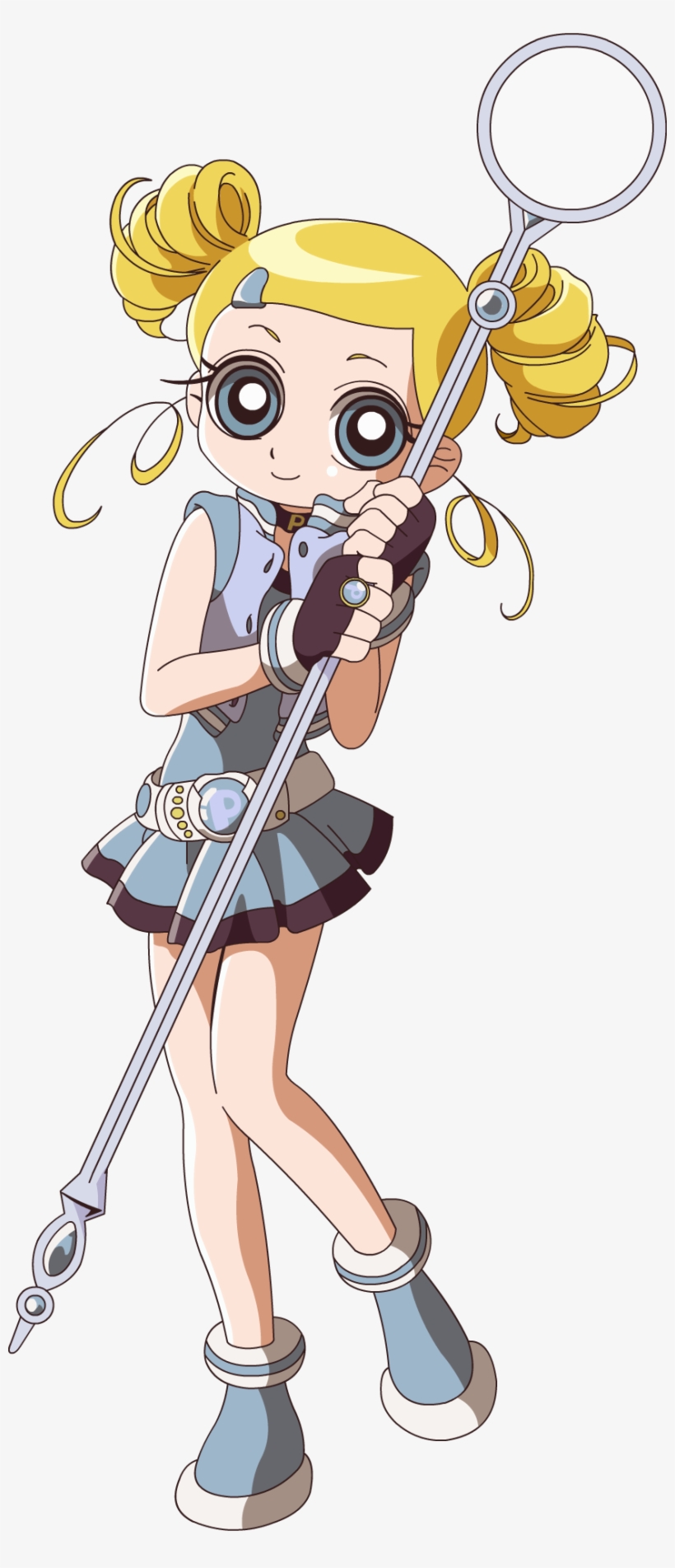 Bubbles - Powerpuff Girls Anime Bubbles, transparent png #51851