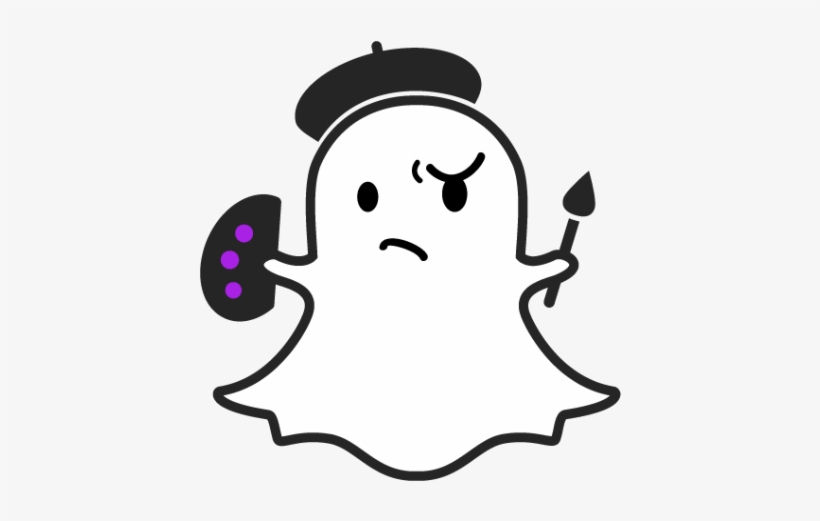 Download - Snapchat Ghost Png, transparent png #51871