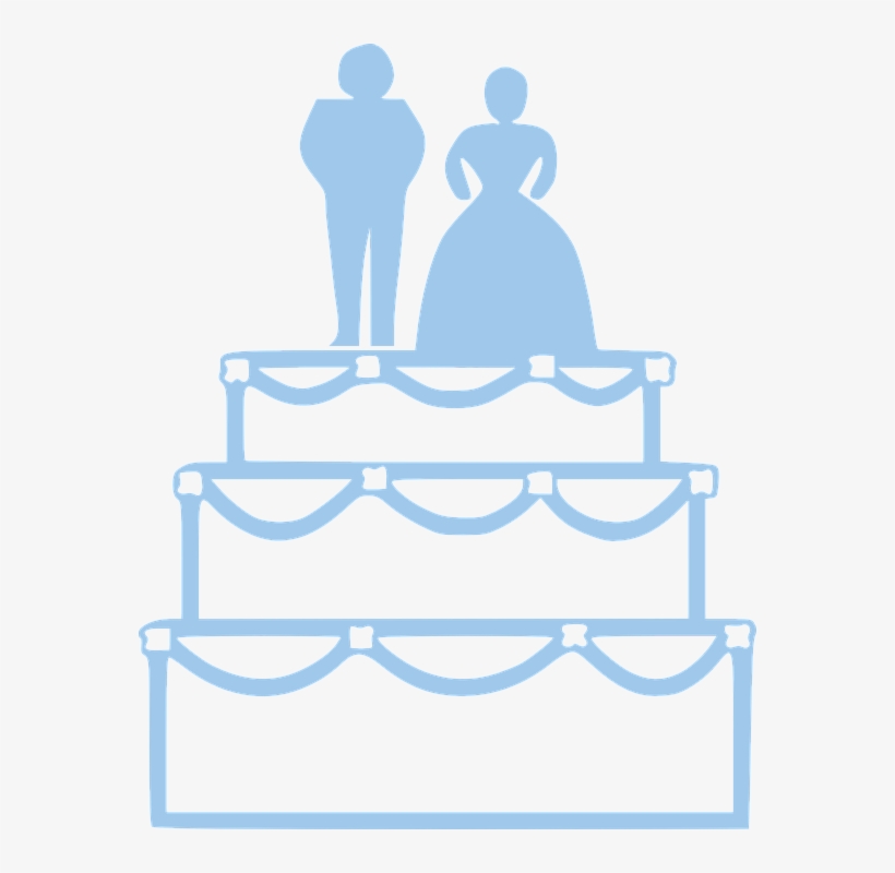 Watercolor Wedding Cakes Clipart,handpainted Clipart,wedding - Wedding Cake Clip Art, transparent png #52028