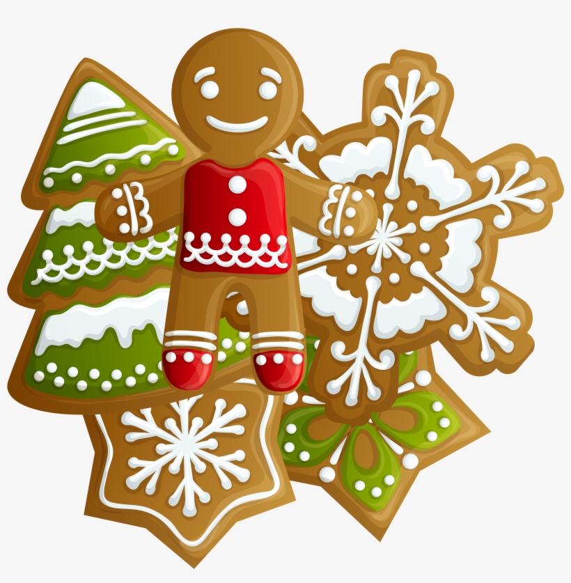 Transparent Christmas Gingerbread And Png - Free Christmas Cookies Clip Art, transparent png #52029