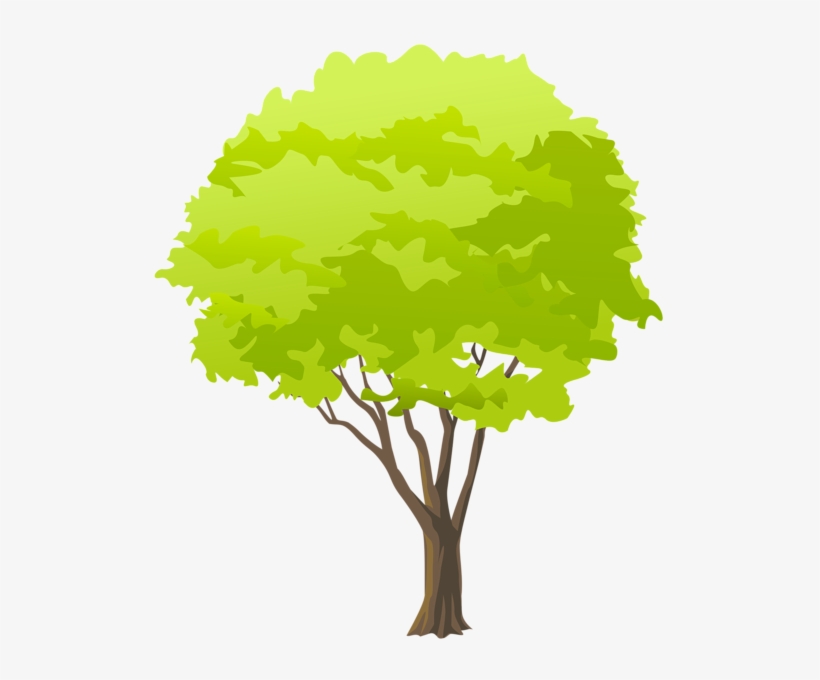 Green Tree Png Clip Art - Trees Png, transparent png #52493