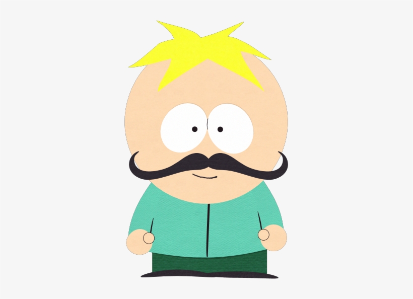 Butters-moustache - Butters Stotch, transparent png #52517