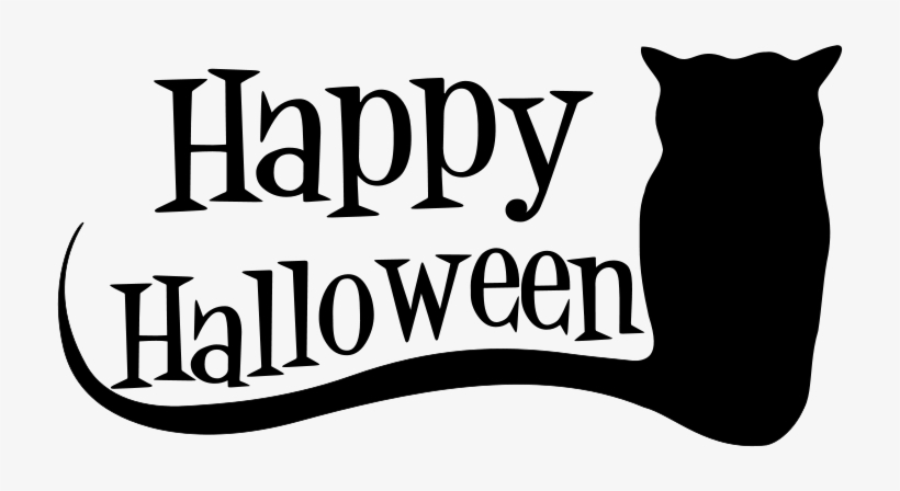 Halloween Clipart Black And White, transparent png #52599
