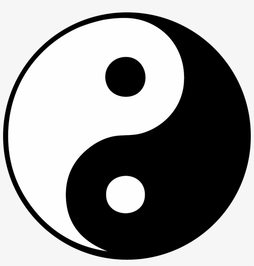 Ana Carrico Tattoos - Yin And Yang Jpg, transparent png #52619