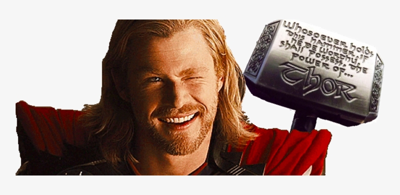 Why Tv's Thor Ain't Easy To Lift - Marvel Thor's Hammer | Nyckelring - Silver - Övrigt, transparent png #52684